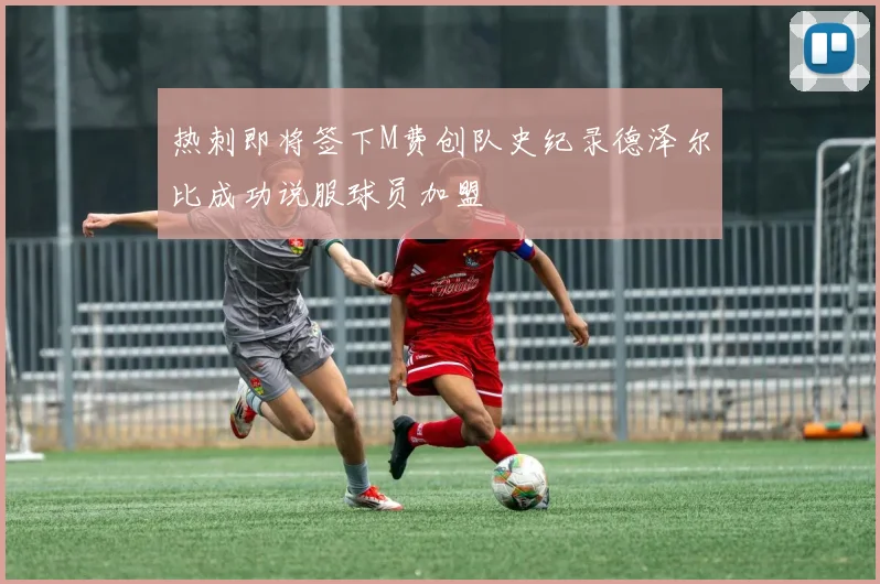 热刺即将签下M费创队史纪录德泽尔比成功说服球员加盟